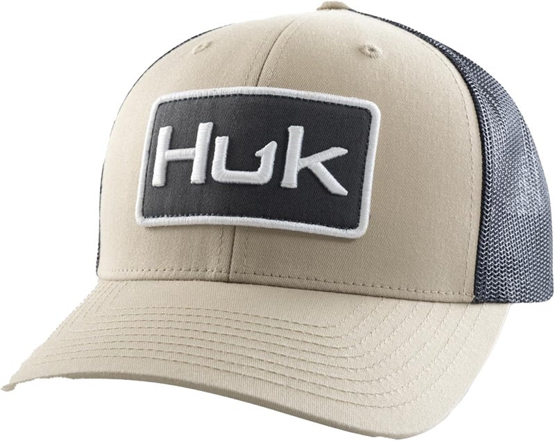 HUK Store Mens Trucker Hat, Anti-Glare Snapback Fishing Hat for Men - Image 1
